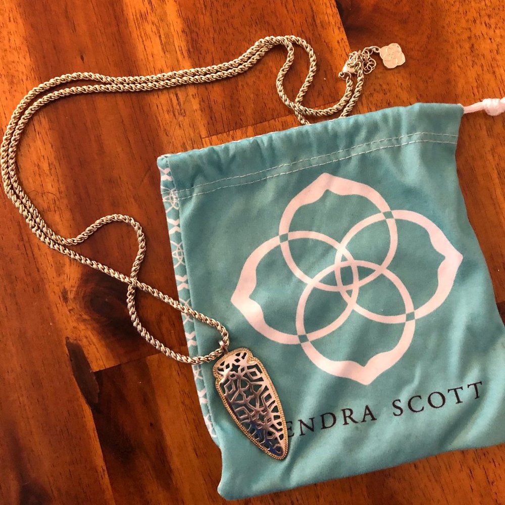 Kendra Scott Long Statement Necklace